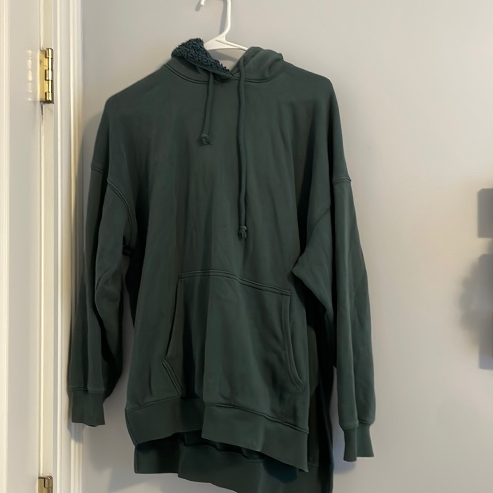 Emerald green sweatshirt from aerie size small